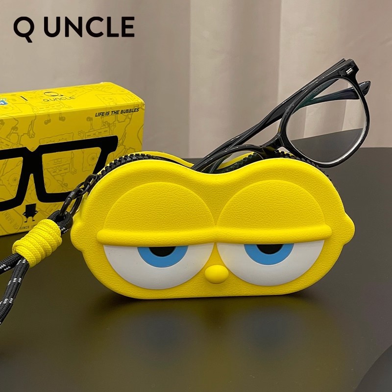 Travel Accessories For Kids - SpongeBob SquarePants Glasses Storage Case Cartoon