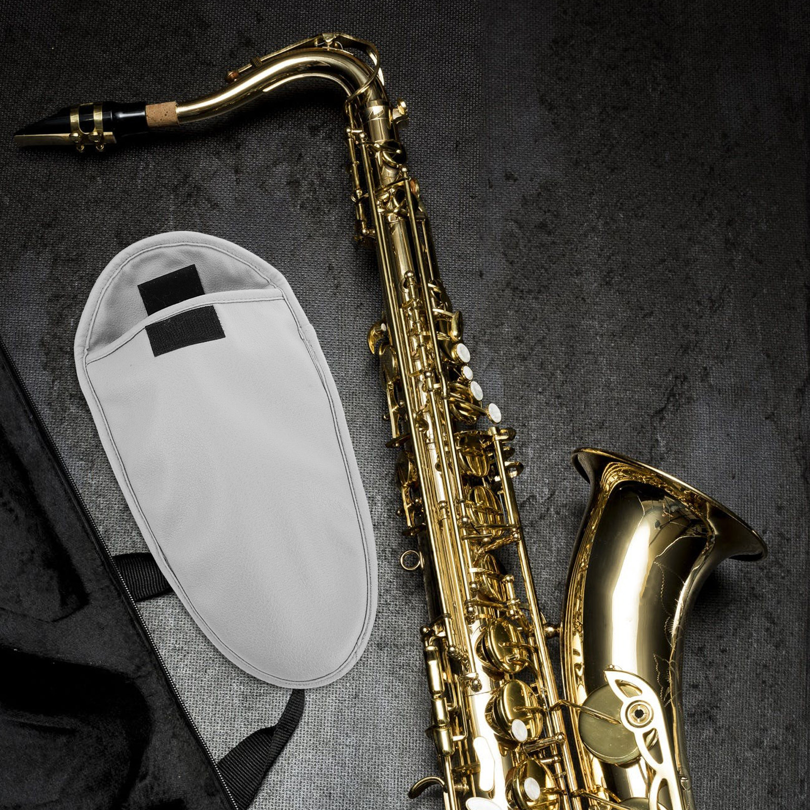 Travel Accessories Bag - Universal Saxophone Mouthpiece and Neck Pouch