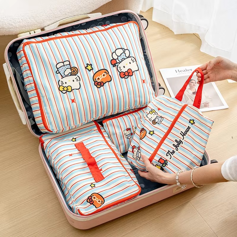 Travel Accessories Wholesale - Hello Kitty Travel Storage Bags Waterproof