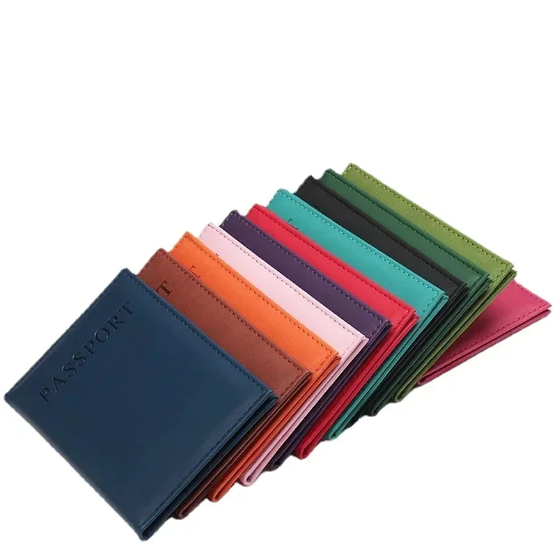 Travel Accessories For Kids - Fashion Women Men Passport Cover Pu