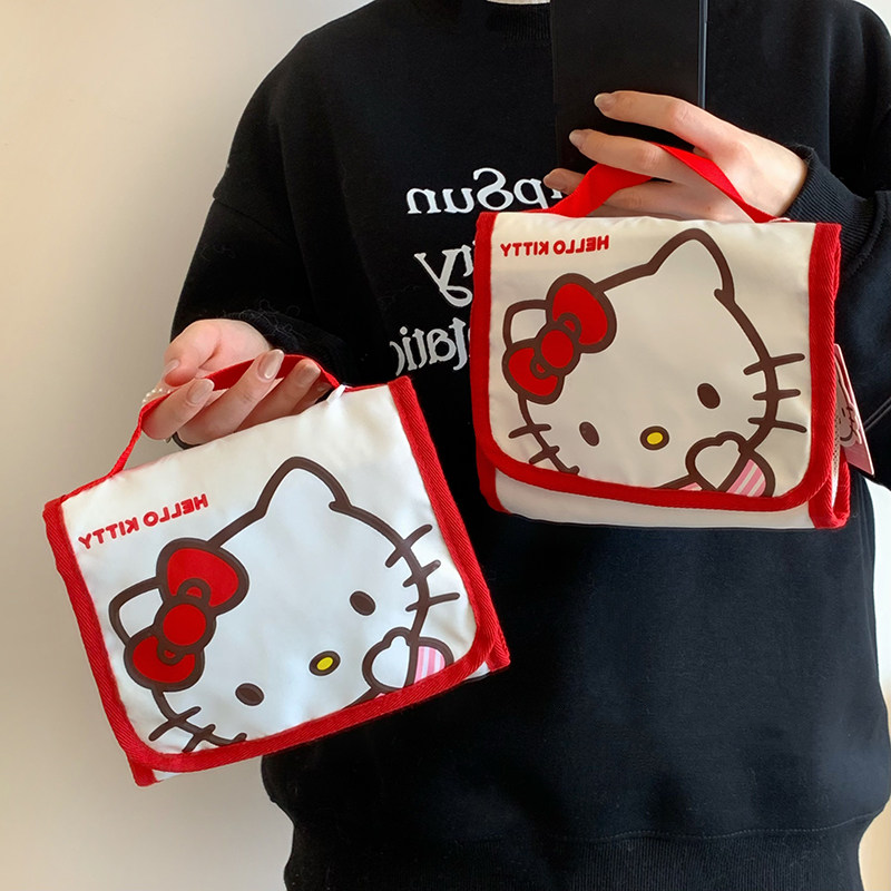 Travel Accessories Toiletry Bag - Hello Kitty Portable Large Capacity Travel