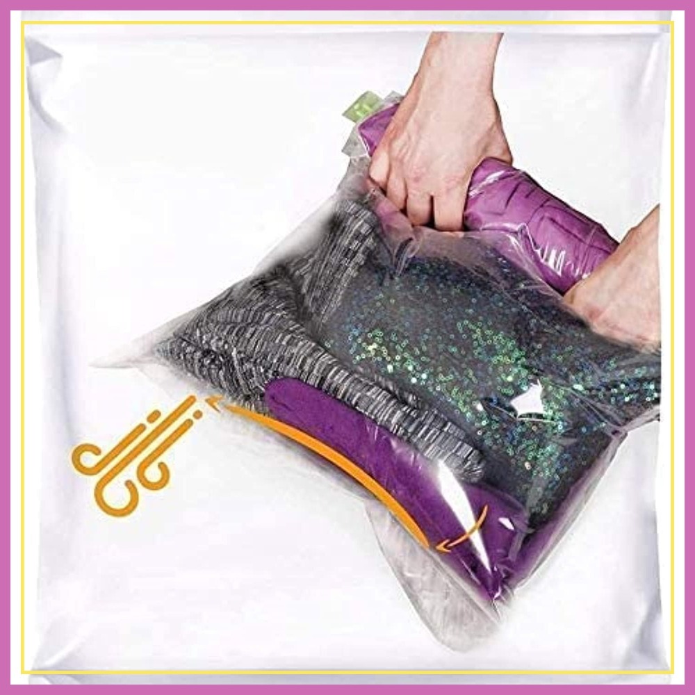 Travel Accessories Bag - 12 Space Saver Storage Bags for