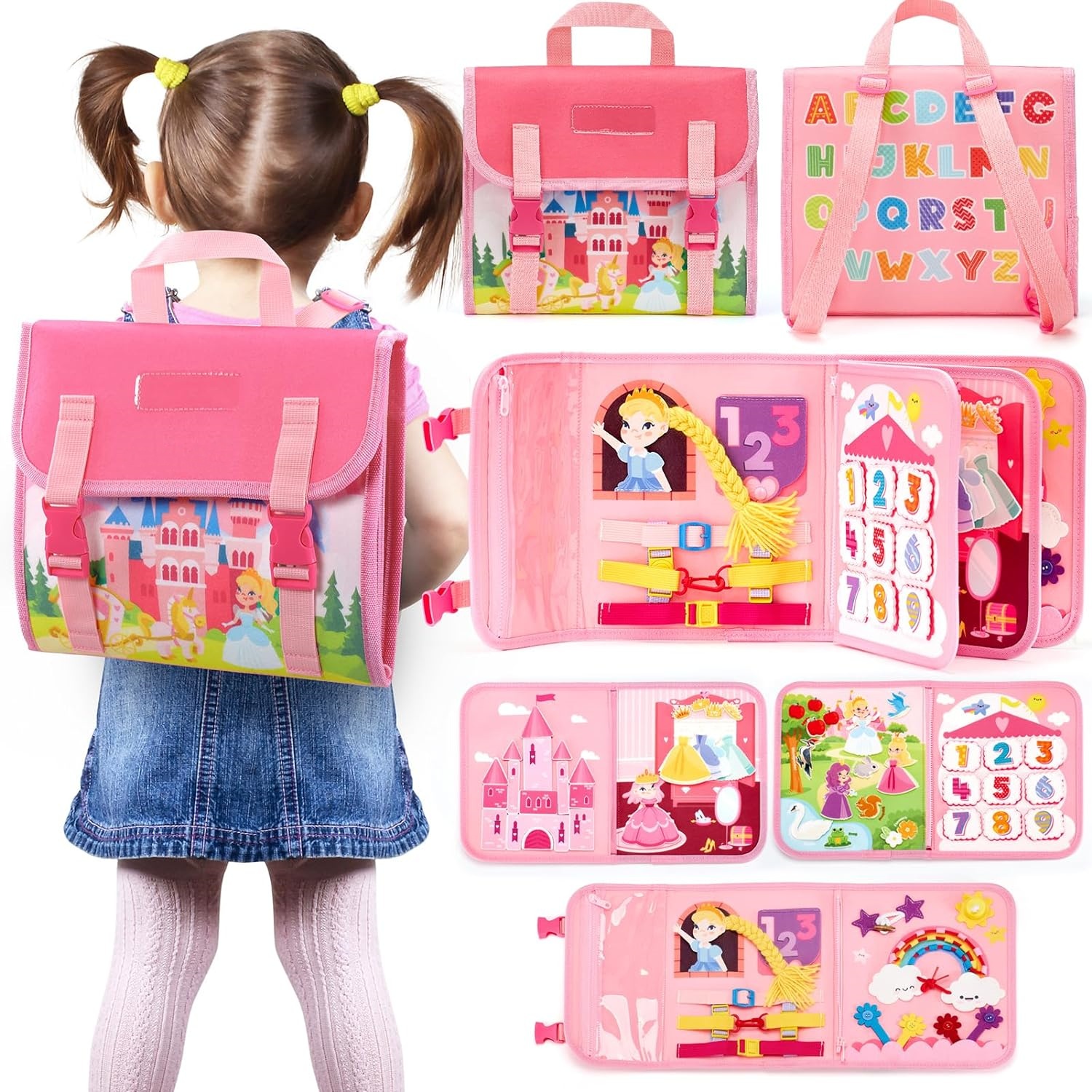 Travel Accessories Toddler - Toddler Busy Board Toys Montessori Life