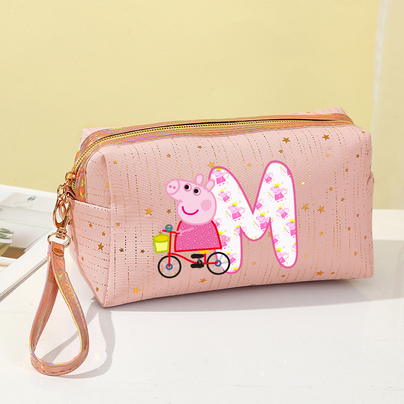 Travel Accessories Toiletry Bag - Cartoon Peppas Pig Cosmetics Bag Cute