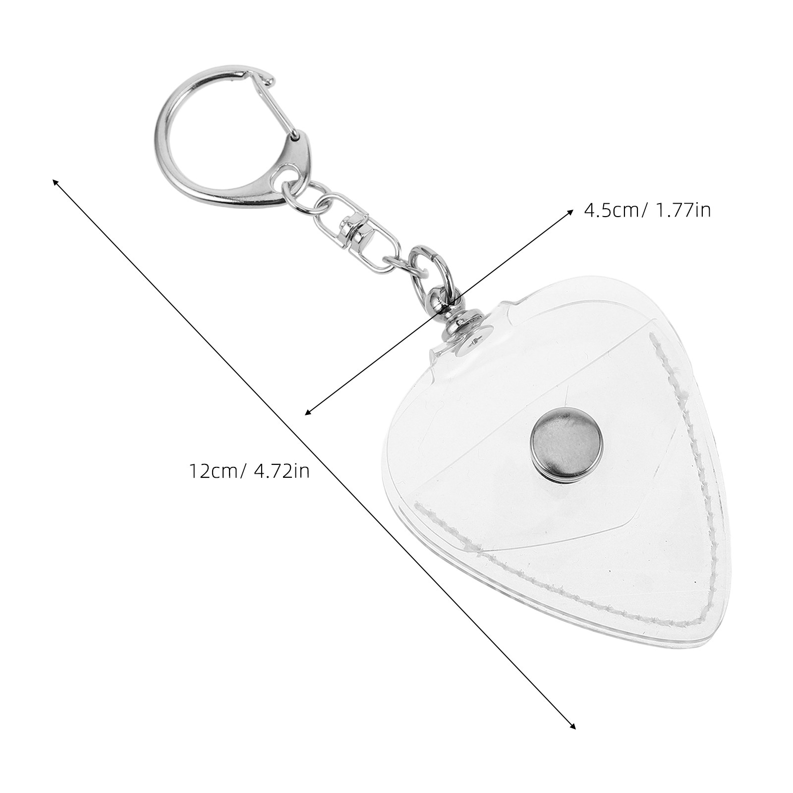 Transparent Guitar Pick Holder - đánh giá và giá Travel Accessories Bag