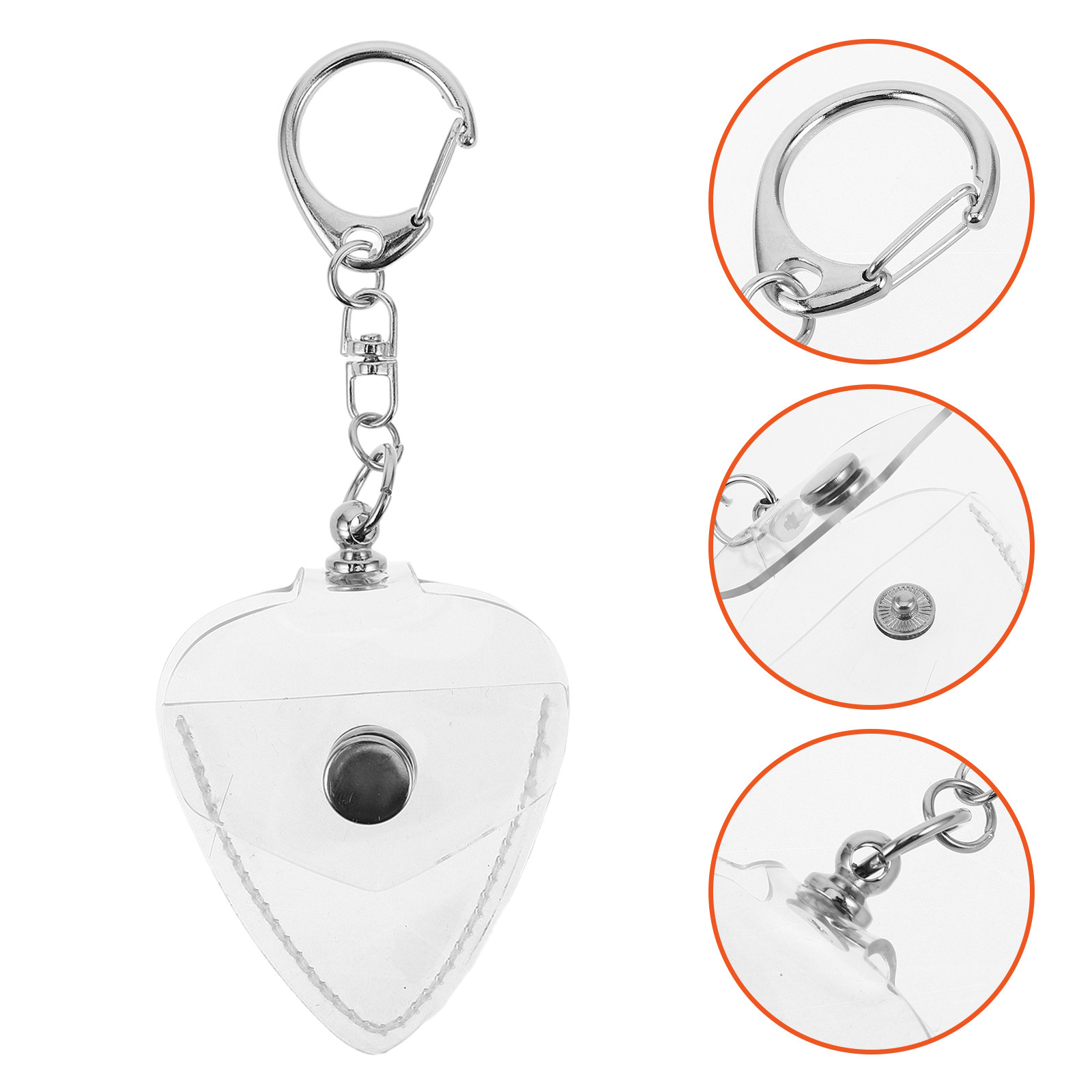 Transparent Guitar Pick Holder - đánh giá và giá Travel Accessories Bag