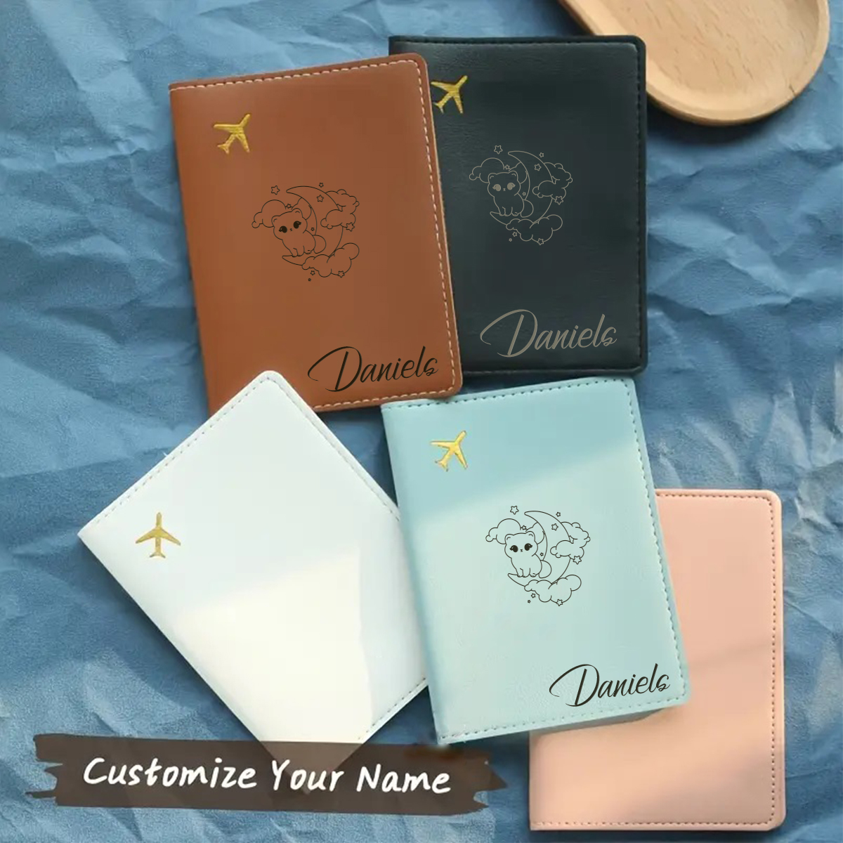 1pc Custom Name Passport Holde - đánh giá và giá Travel Accessories Gift Set