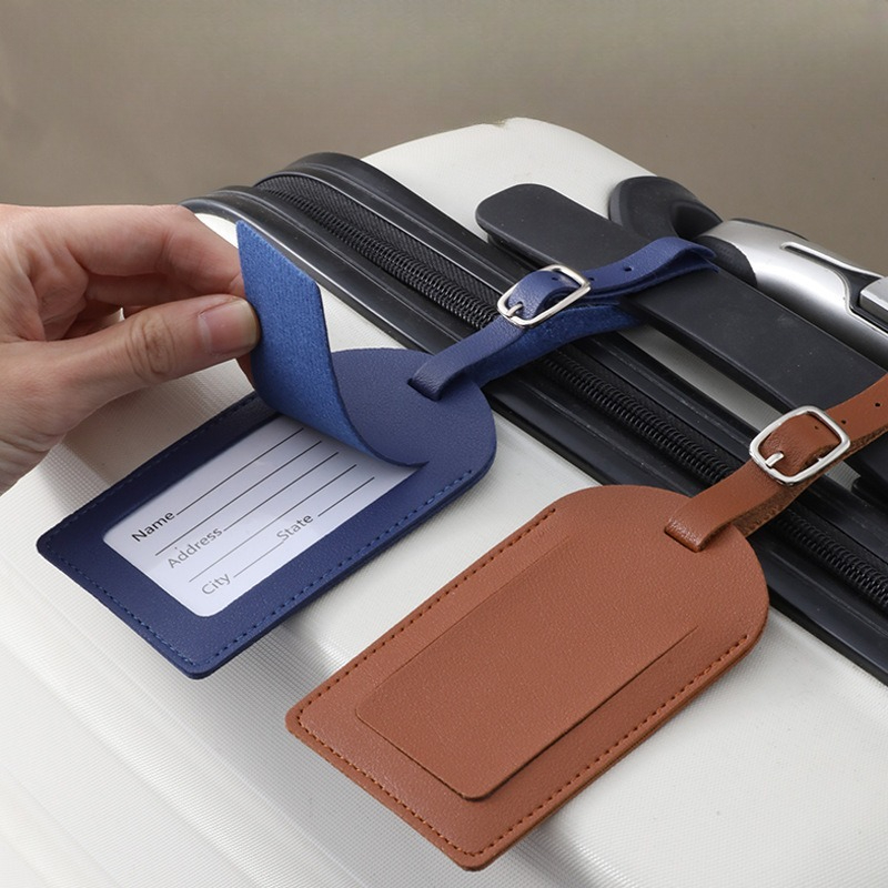 Women Men Luggage Tags PU Leat - đánh giá và giá Travel Accessories Must Have