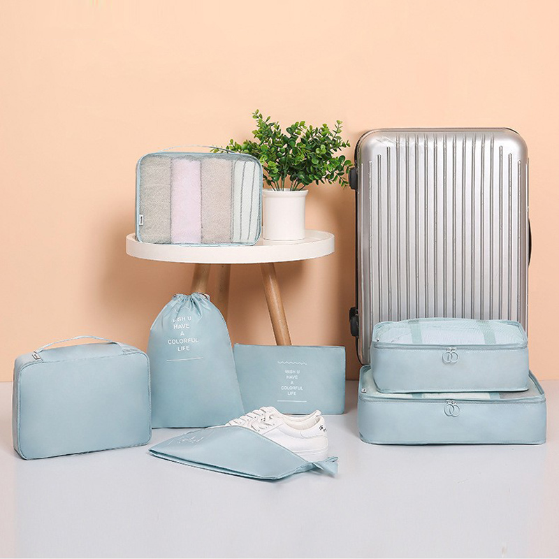 7-Piece Packing Cubes Set - Tr - đánh giá và giá Travel Accessories Gift Set