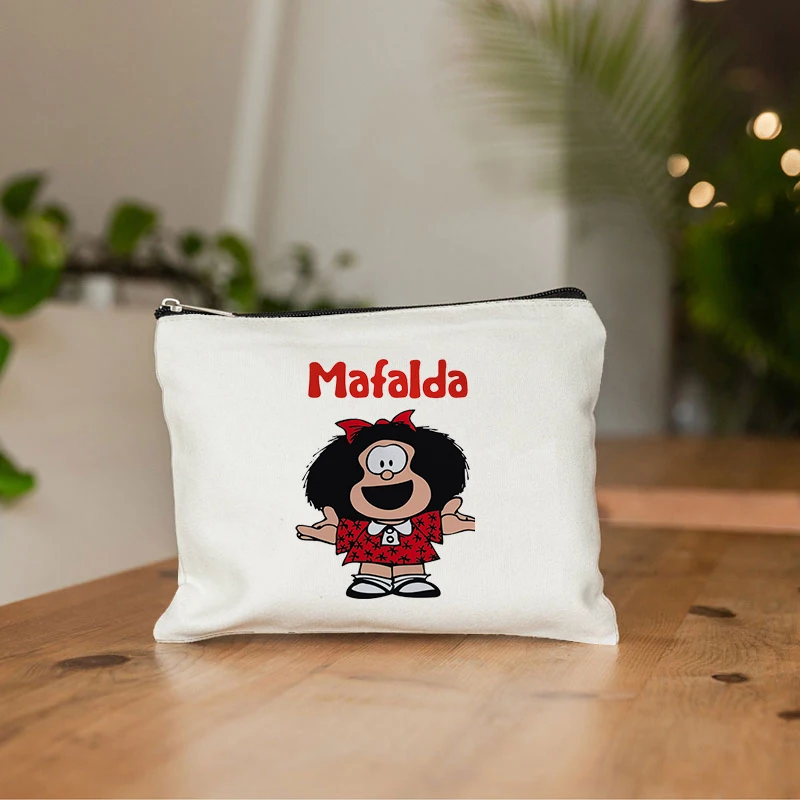 Mafalda Cute Anime Cosmetic Ma - đánh giá và giá Travel Accessories Toiletry Bag