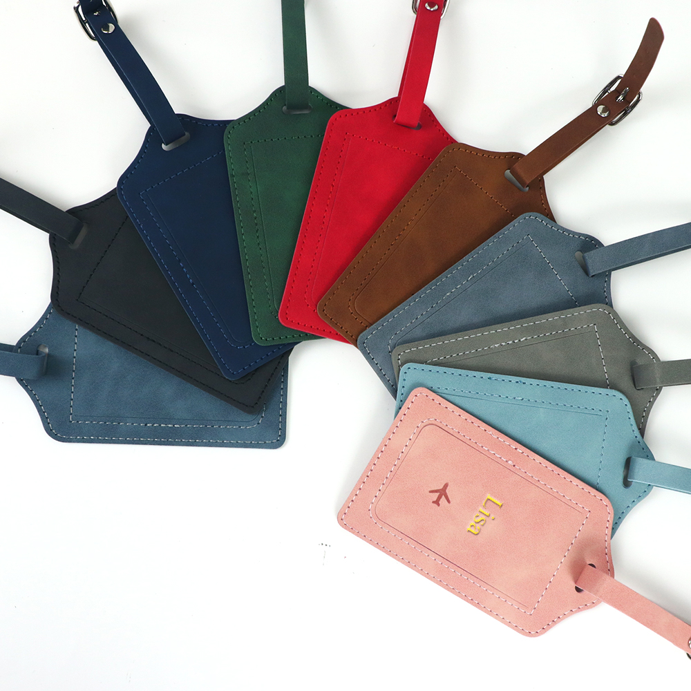 Customized name PU leather pas - đánh giá và giá Travel Accessories Gift Set