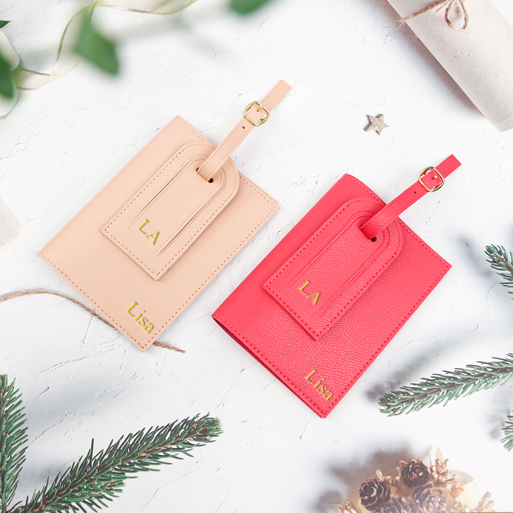 Customized letter pu leather a - đánh giá và giá Travel Accessories Gift Set