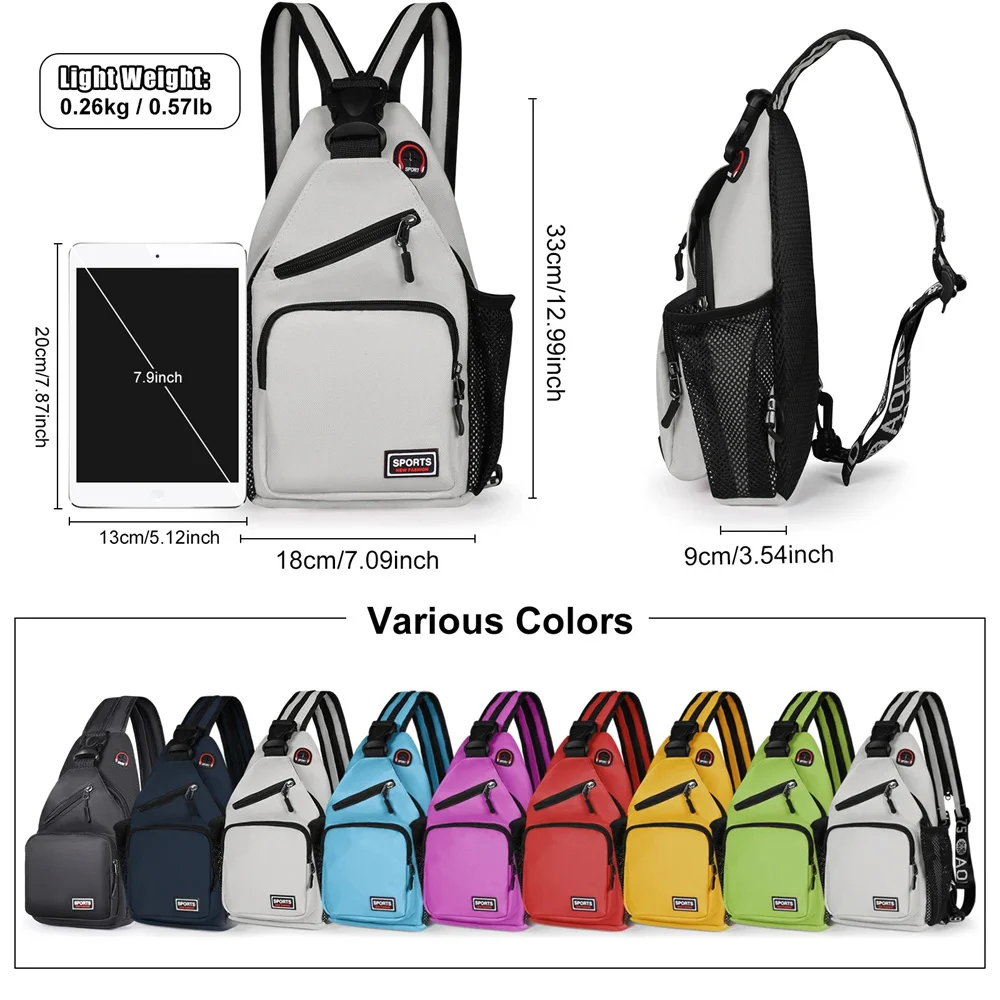 Multi-pocket Casual Chest Bag  - đánh giá và giá Travel Accessories For Men