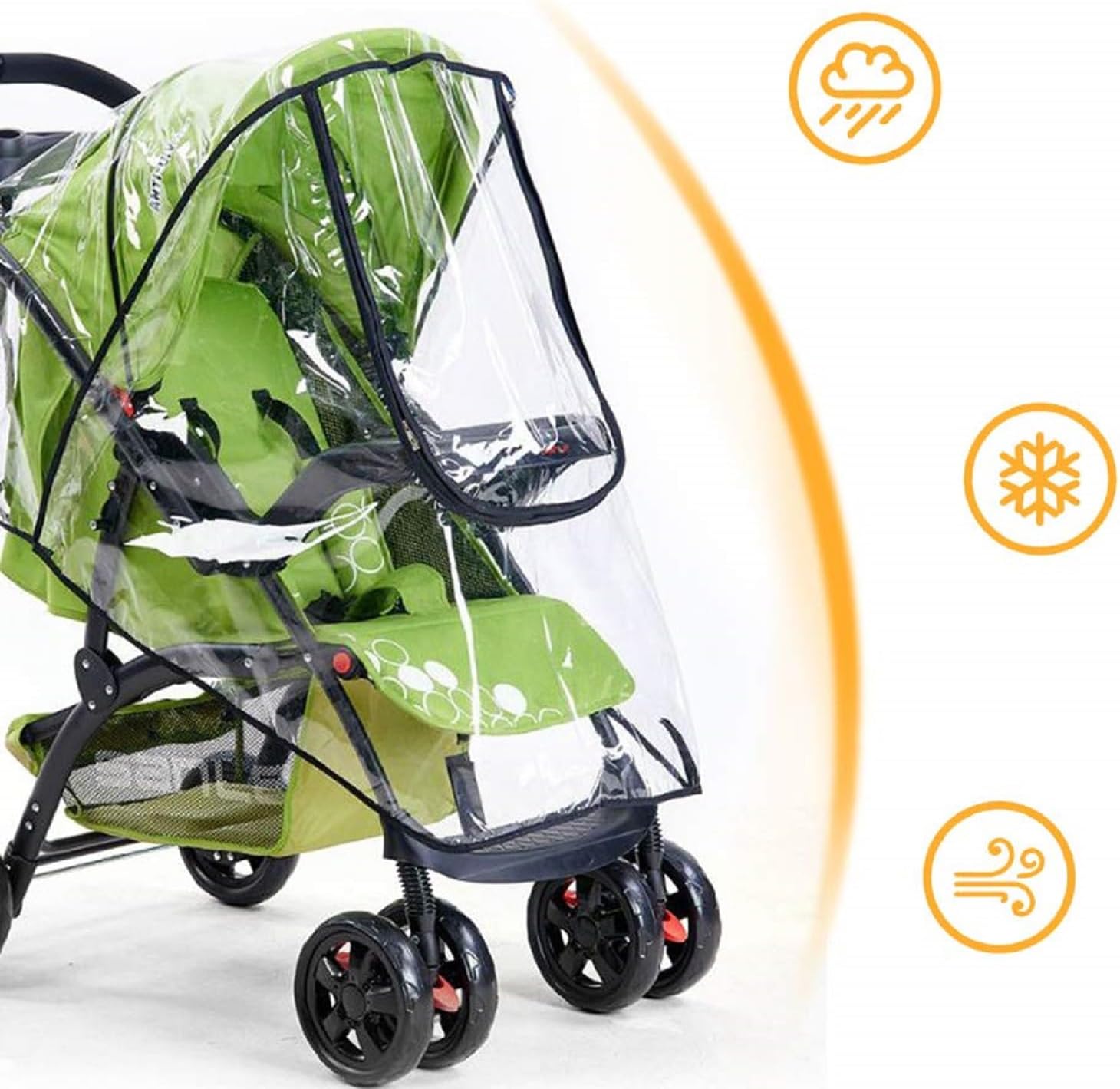Baby Stroller Rain Cover, Univ - đánh giá và giá Travel Accessories With Baby