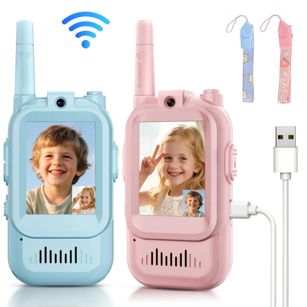 2PCS  Video Walkie Talkies for - đánh giá và giá Travel Accessories Toddler