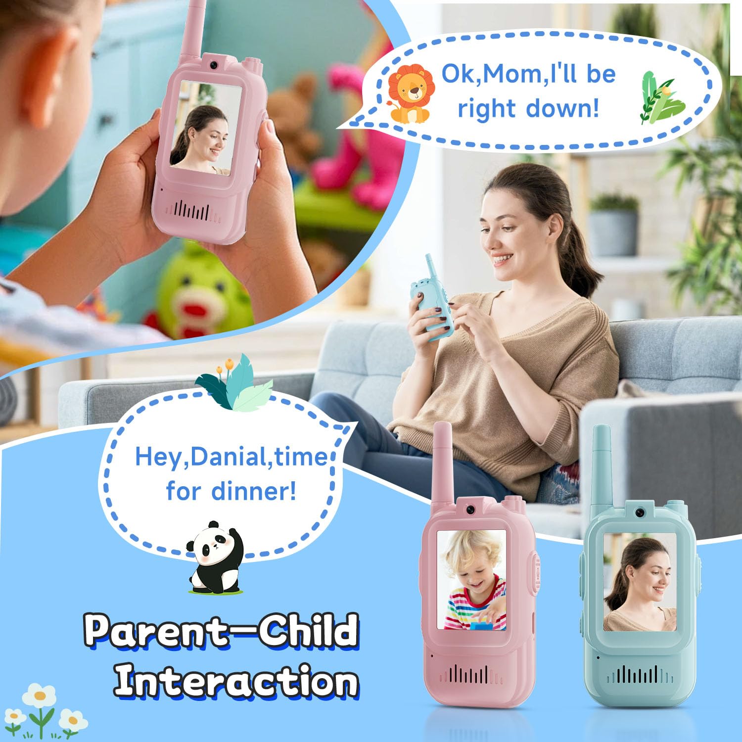 2PCS  Video Walkie Talkies for - đánh giá và giá Travel Accessories Toddler