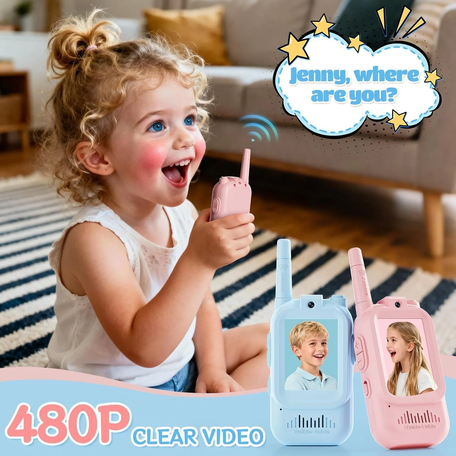 2PCS  Video Walkie Talkies for - đánh giá và giá Travel Accessories Toddler