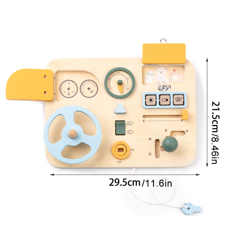 Montessori Toy Steering Wheel  - đánh giá và giá Travel Accessories Toddler