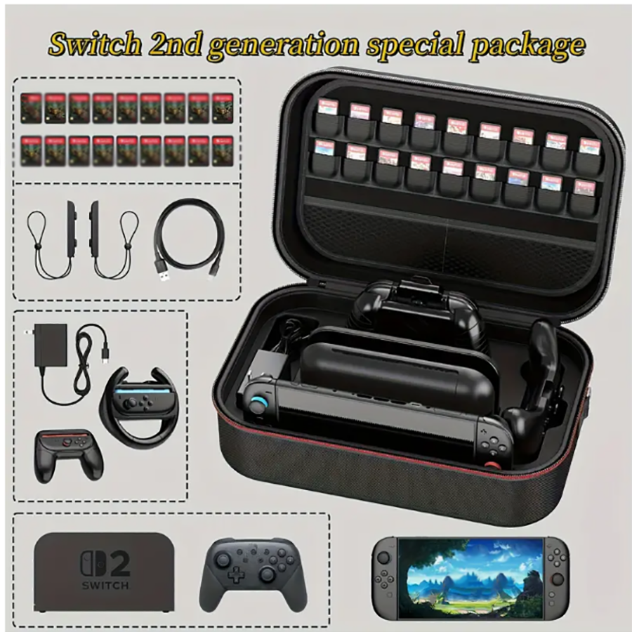 For Switch 2 Large Capacity St - đánh giá và giá Travel Accessories Kit Bag
