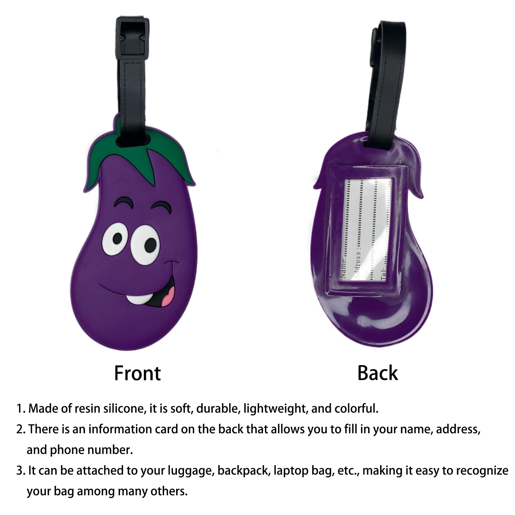 Strawberry eggplant carrot pin - đánh giá và giá Travel Accessories For Kids
