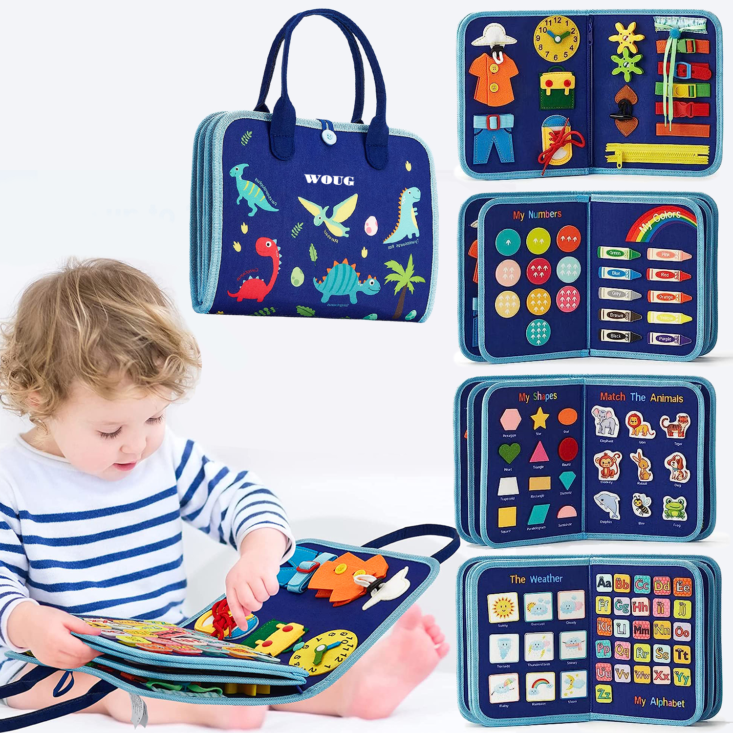 Montessori Toys Busy Board Tod - đánh giá và giá Travel Accessories Toddler