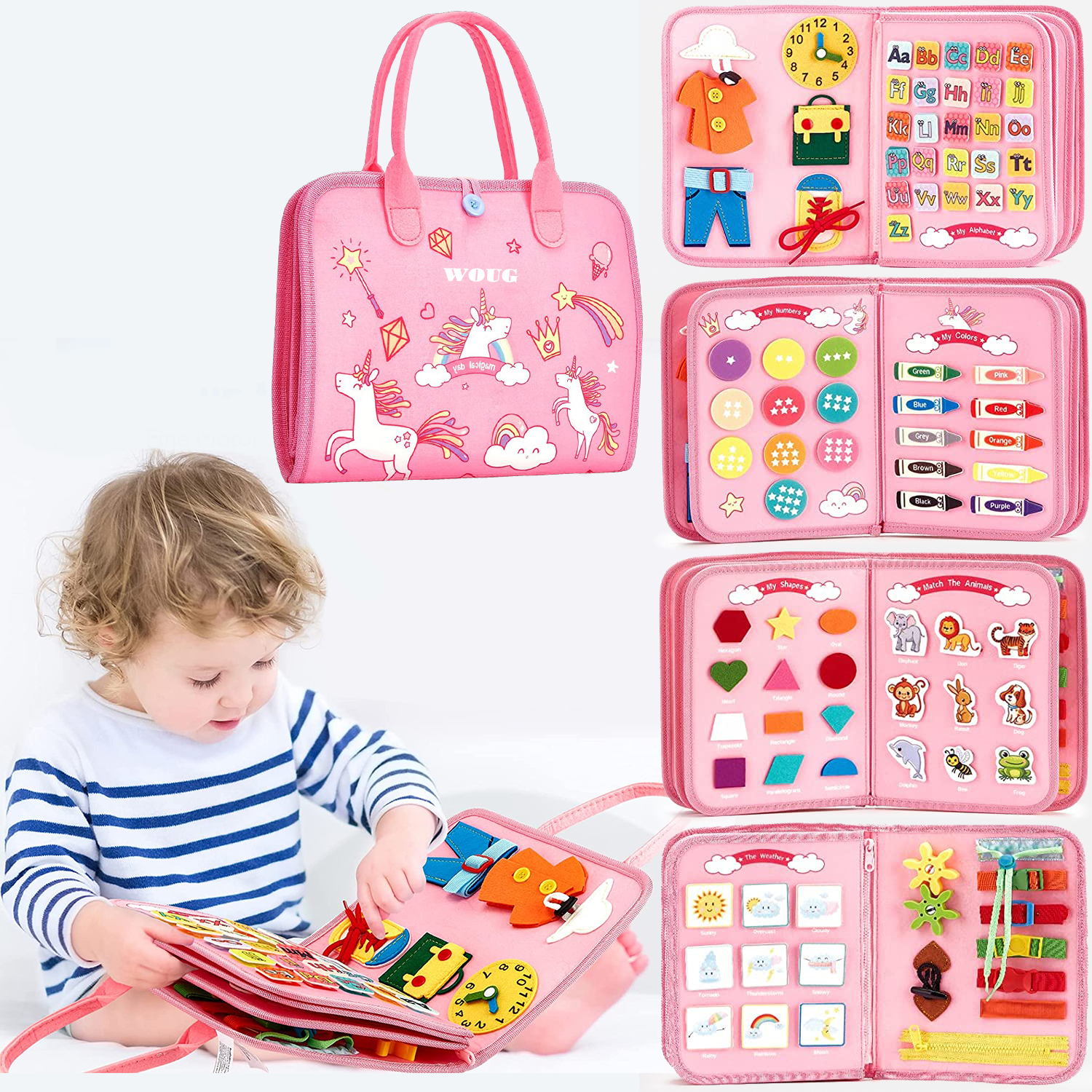 Montessori Toys Busy Board Tod - đánh giá và giá Travel Accessories Toddler