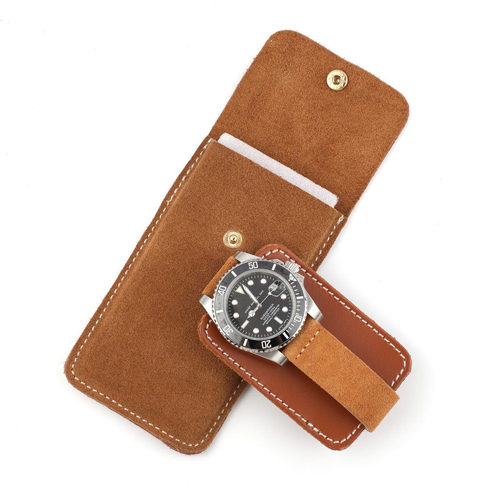 Suede Leather Watch Storage Ba - đánh giá và giá Travel.Accessories News