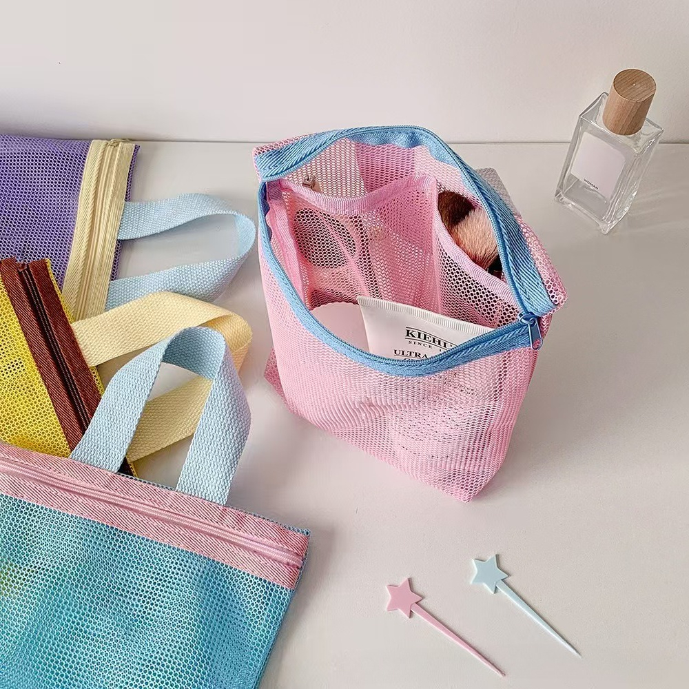 Macaron Color Makeup Organizer - đánh giá và giá Travel Accessories Bag