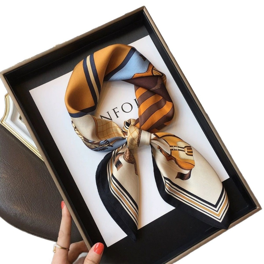 Fashion Satin Square Scarf for - đánh giá và giá Travel Accessories Store