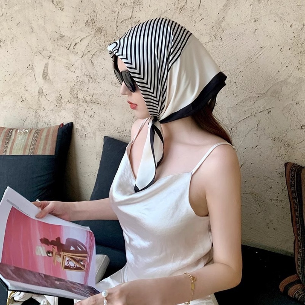 Fashion Satin Square Scarf for - đánh giá và giá Travel Accessories Store