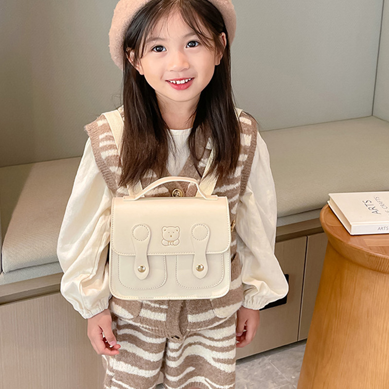 Bear Kids Backpack PU Leather  - đánh giá và giá Travel Accessories For Kids
