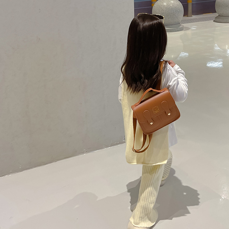 Bear Kids Backpack PU Leather  - đánh giá và giá Travel Accessories For Kids