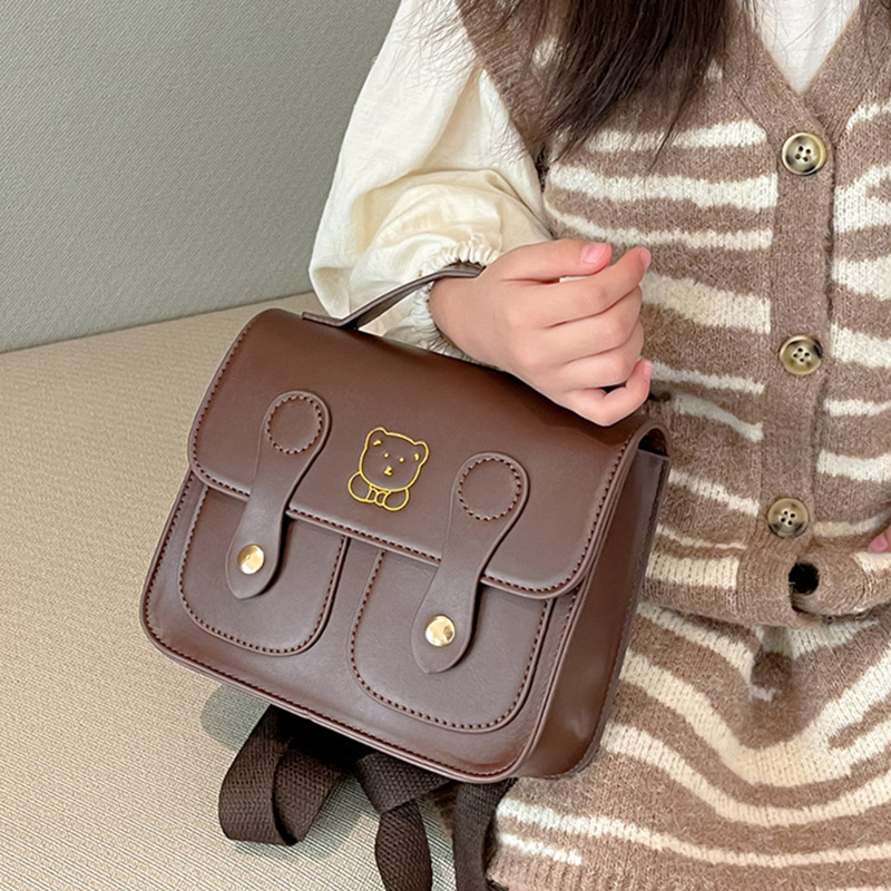 Bear Kids Backpack PU Leather  - đánh giá và giá Travel Accessories For Kids