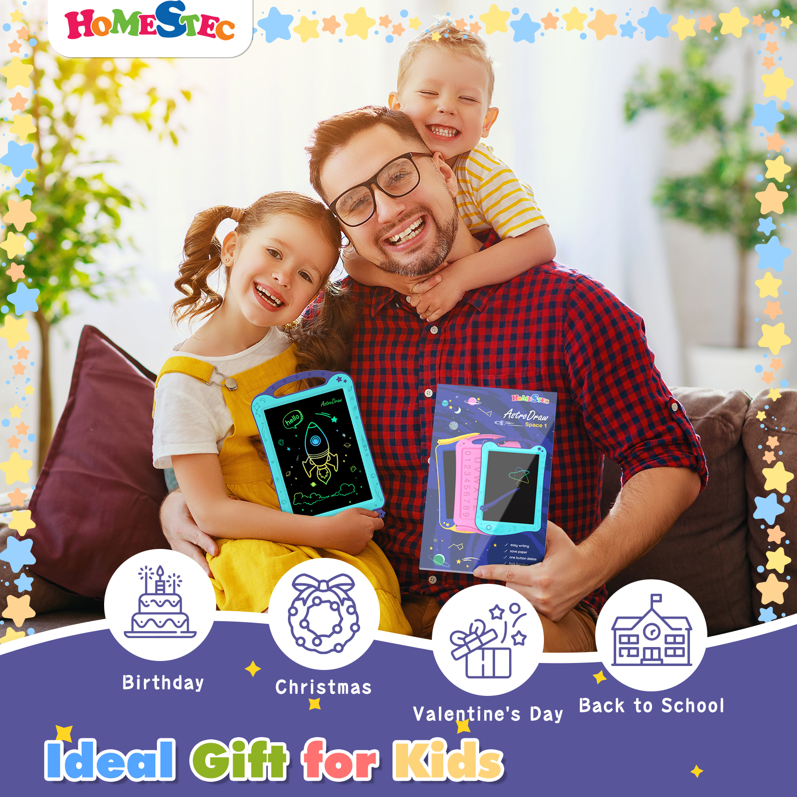 AstroDraw Colored Drawing Tabl - đánh giá và giá Travel Accessories Toddler