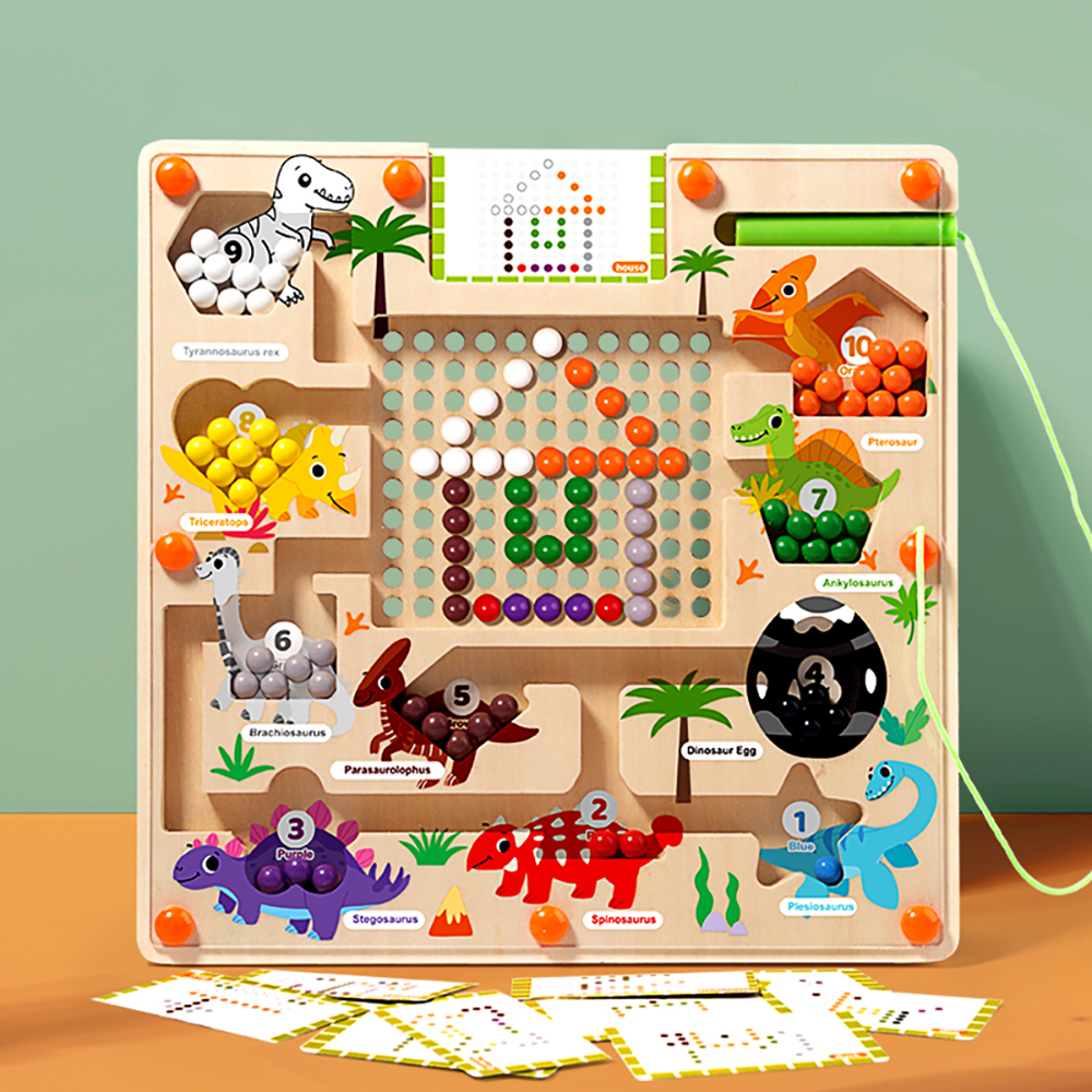 Magnetic Color and Number Maze - đánh giá và giá Travel Accessories Toddler