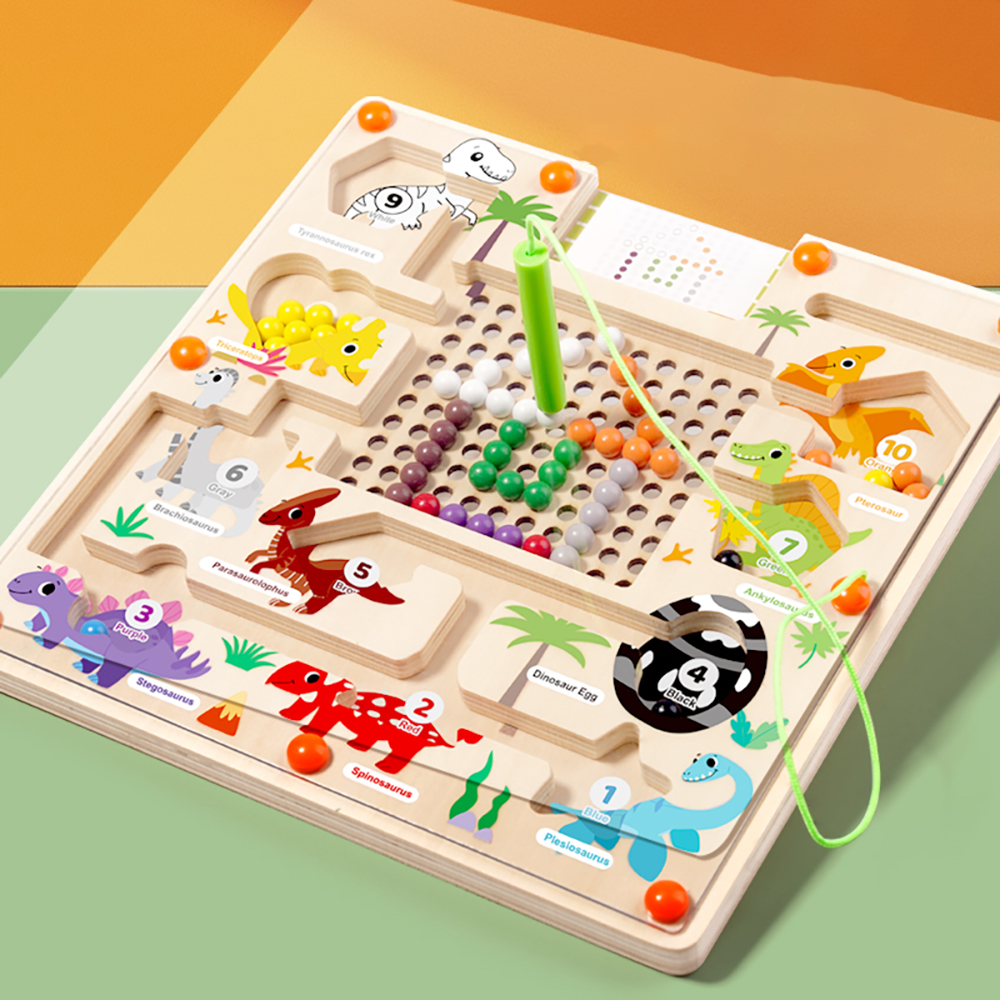 Magnetic Color and Number Maze - đánh giá và giá Travel Accessories Toddler