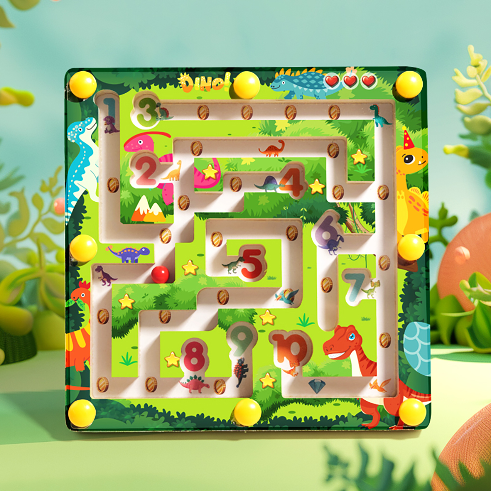 Magnetic Color and Number Maze - đánh giá và giá Travel Accessories Toddler