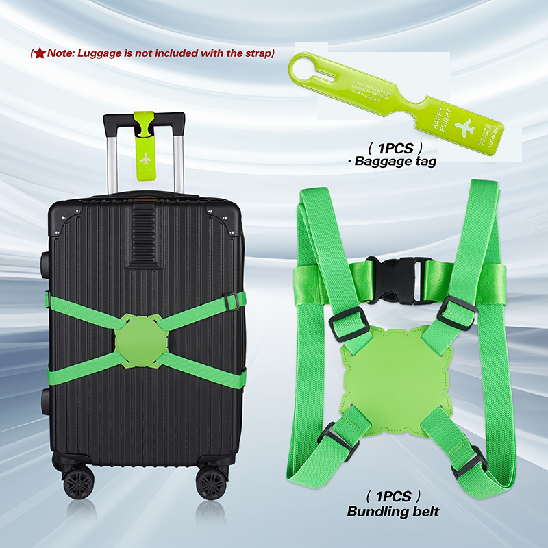 2-Piece Luggage Strap Set + Lu - đánh giá và giá Travel Accessories Gift Set