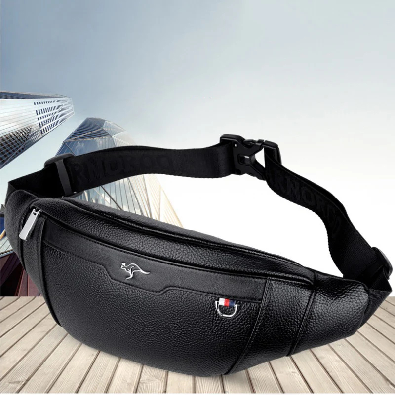 Business Leather Waist Bag Mul - đánh giá và giá Travel Accessories For Men