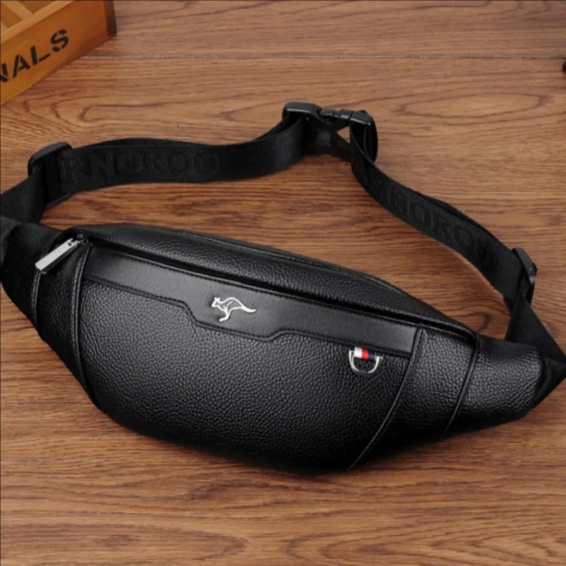 Business Leather Waist Bag Mul - đánh giá và giá Travel Accessories For Men