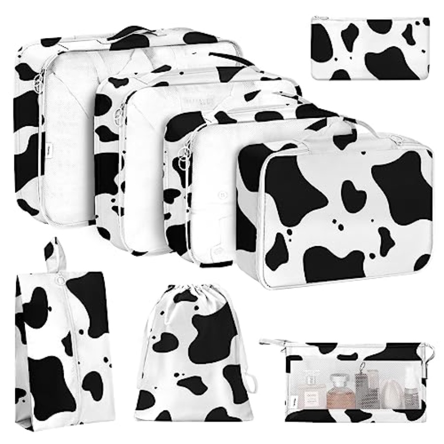 8 Set Packing Cubes for Travel - đánh giá và giá Travel Accessories Toiletry Bag