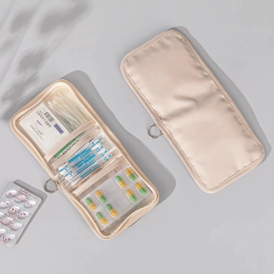 Zippered Pocket Medicine Bag O - đánh giá và giá Travel Accessories Kit Bag