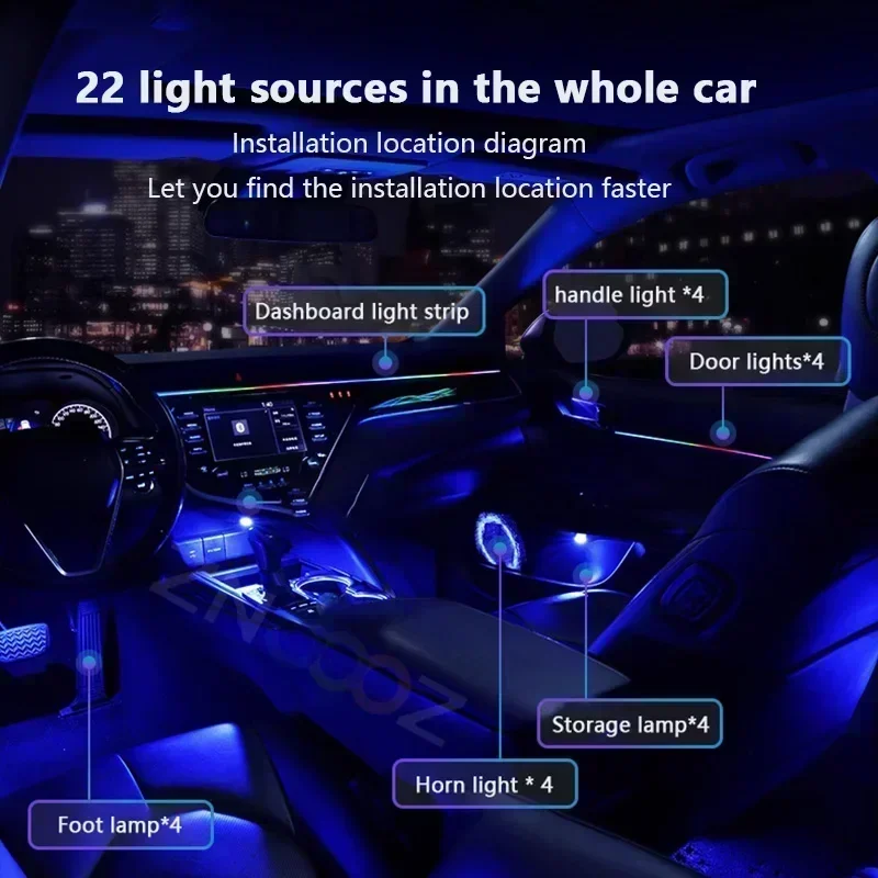 RGB 22in1 Car Interior Acrylic - đánh giá và giá Travel Accessories Argos