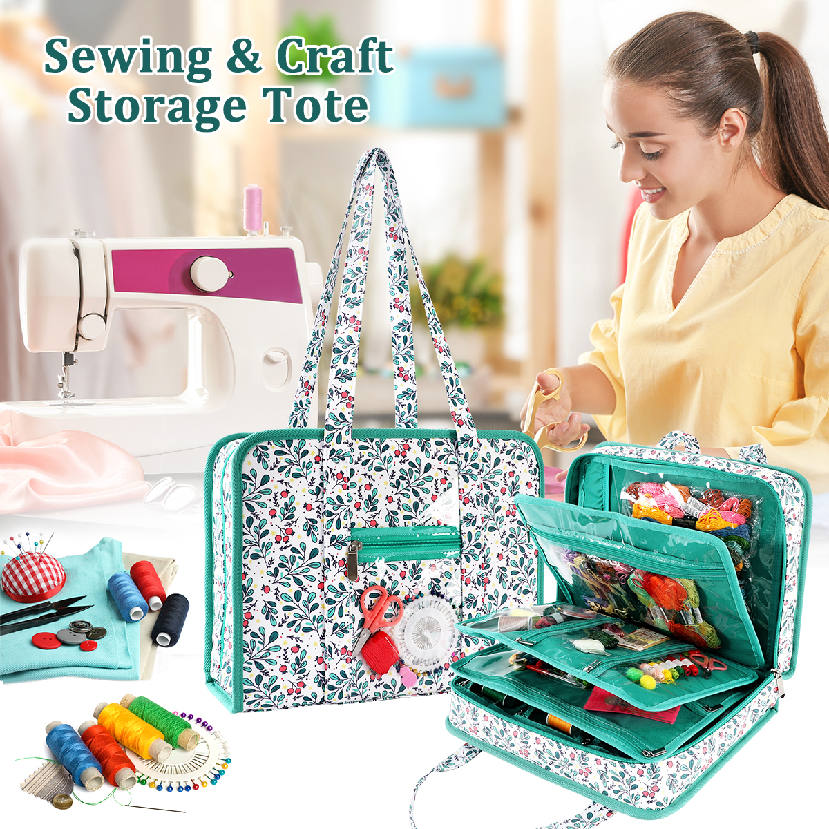 Embroidery Tools Kit Storage B - đánh giá và giá Travel Accessories Kit Bag