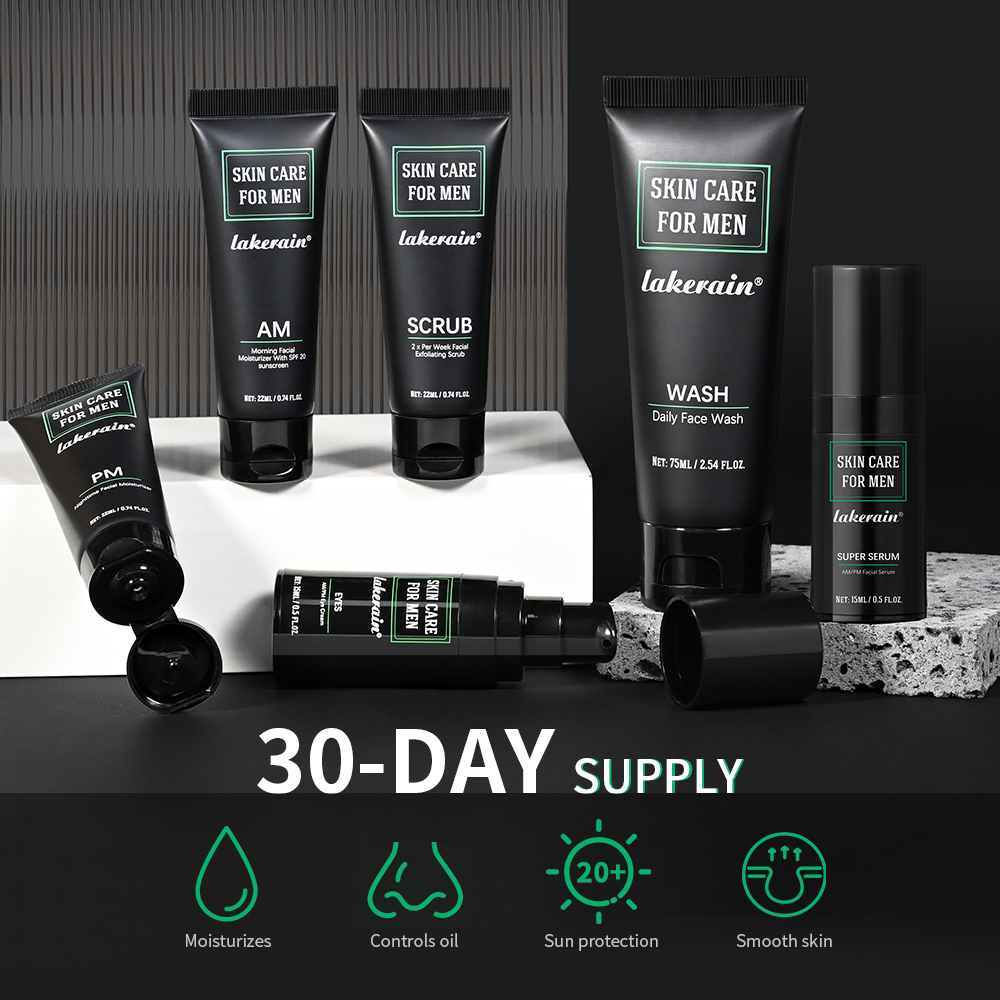 Lakerain Skin Care for Men Kit - đánh giá và giá Travel Accessories For Men