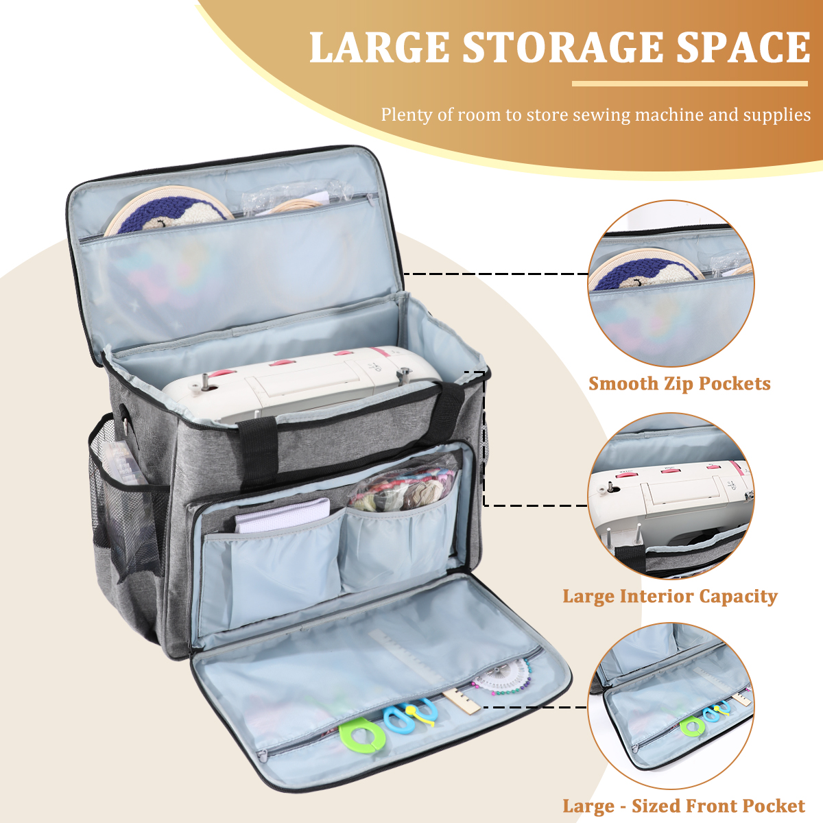 KOKNIT Sewing Machine Carrying - đánh giá và giá Travel Accessories Bag