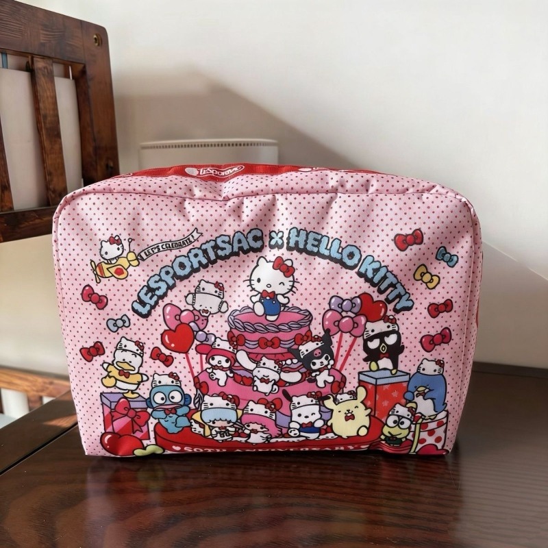 Kawaii Sanrio HelloKitty Limit - đánh giá và giá Travel Accessories Toiletry Bag