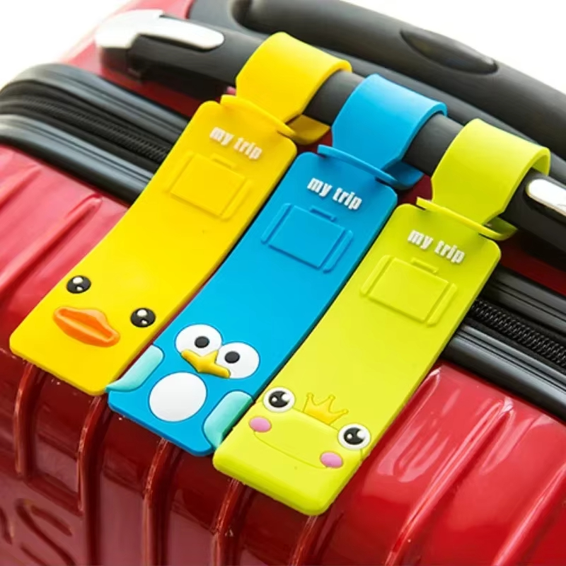 5pcs Lovely Silicone Luggage T - đánh giá và giá Travel Accessories For Kids