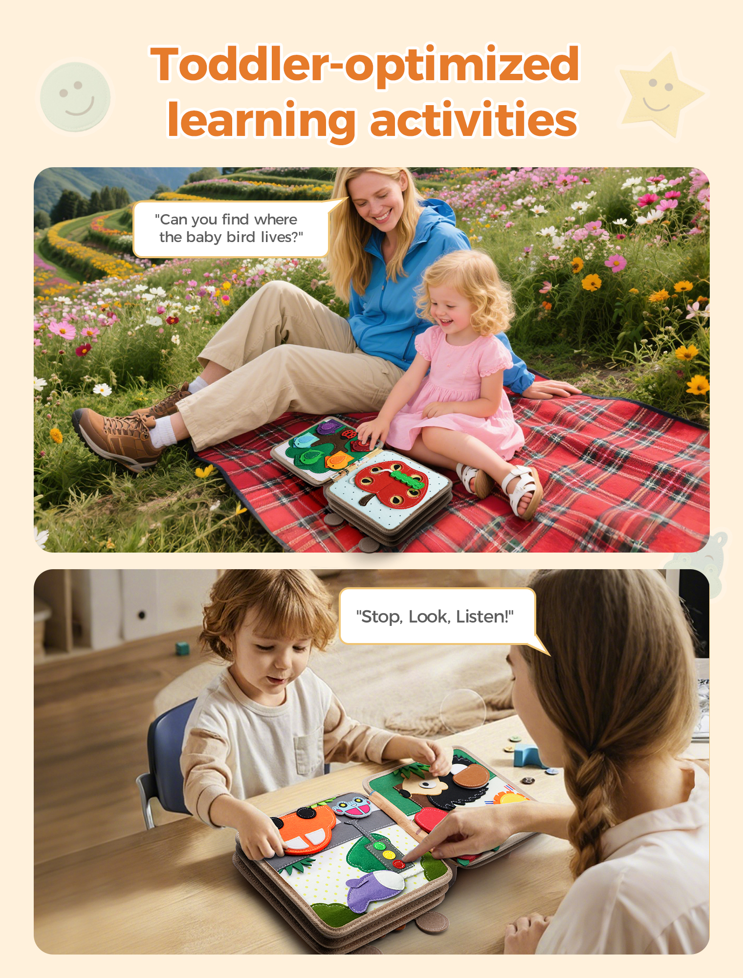 Montessori Busy Book for Toddl - đánh giá và giá Travel Accessories Toddler