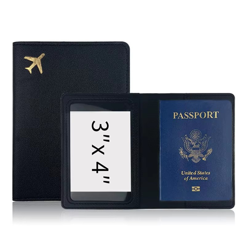 1Pc New PU Leather Passport Ho - đánh giá và giá Travel Accessories For Kids